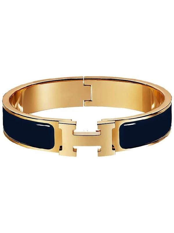 Clic H Bracelet Gold Noir