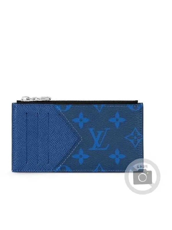 Coin Card Wallet Blue