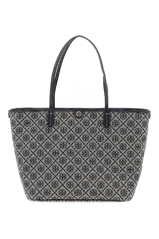 t monogram tote bag