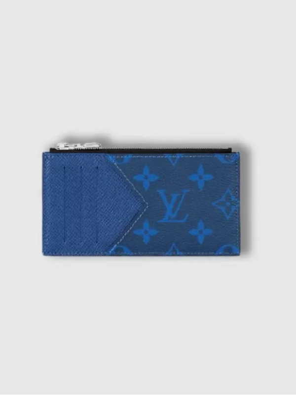 Coin Card Wallet Blue