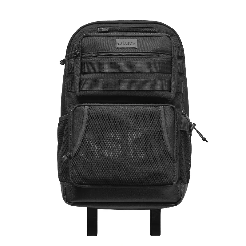 Lightweight sling backpack for one-shoulder ease -0200. Cordura® Modular 2-in-1 Crossbody Backpack - Black