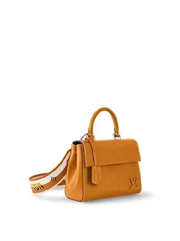 Clooney Mini Gold Miel Tote Bag Camel Brown