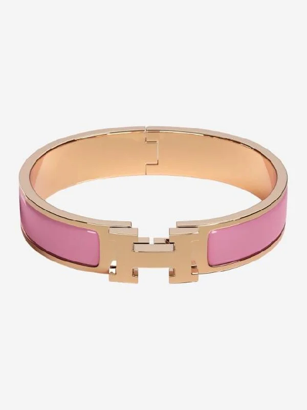 Click-Ache Bracelet Rose Gold Hardware Rose Sandor