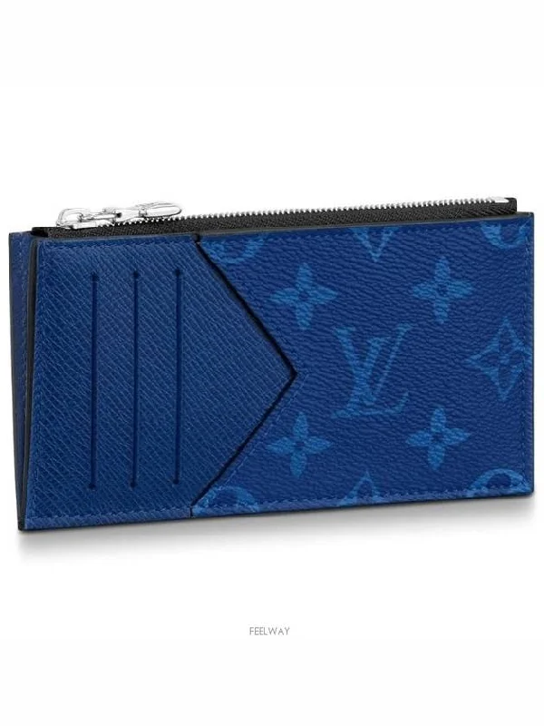 Coin Card Wallet Blue