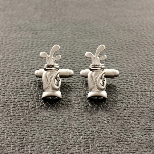 Golf Bag Cufflinks