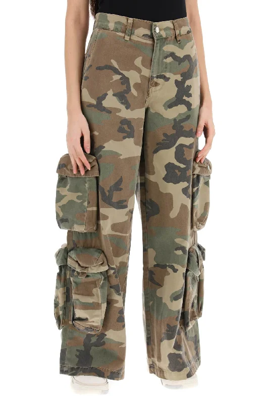 baggy cargo camouflage pants