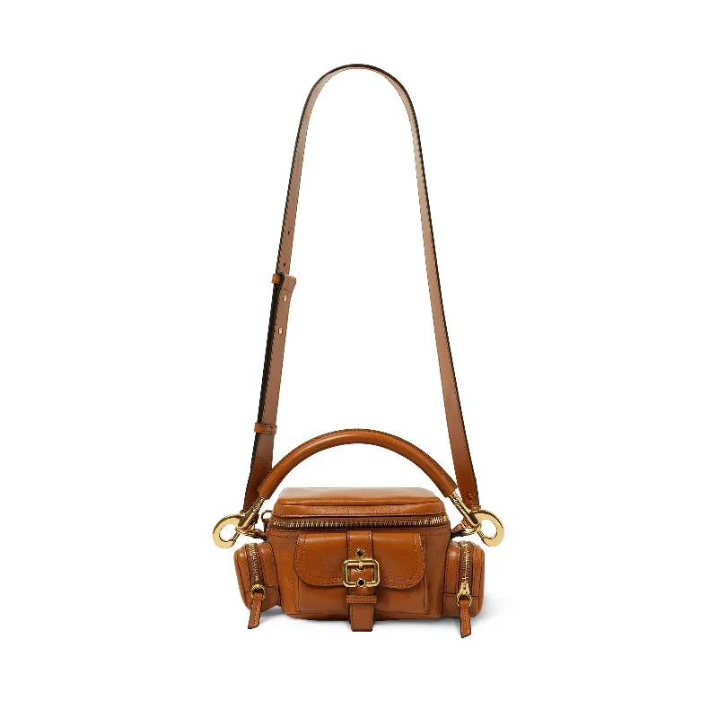 Best bucket bags with vintage-inspired designs for a timeless and elegant style-Chloe Camera Bag in Clay Brown