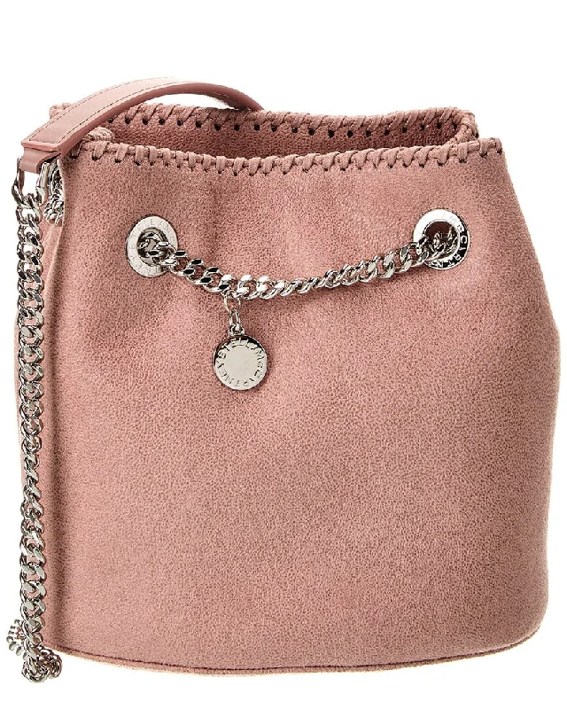 Best bucket bags with transparent materials for a bold and modern fashion trend-Stella McCartney Falabella Bucket Bag