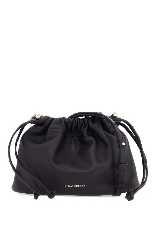 Bucket bags with soft leather for a casual and laid-back yet chic look-Strathberry Women's  Lambskin Bucket Bag With Drawstring