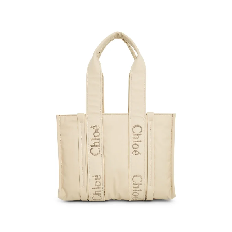 Best bucket bags with minimalist designs for a sleek, modern, and versatile look-Medium Tote Bag in Dusty Ivory