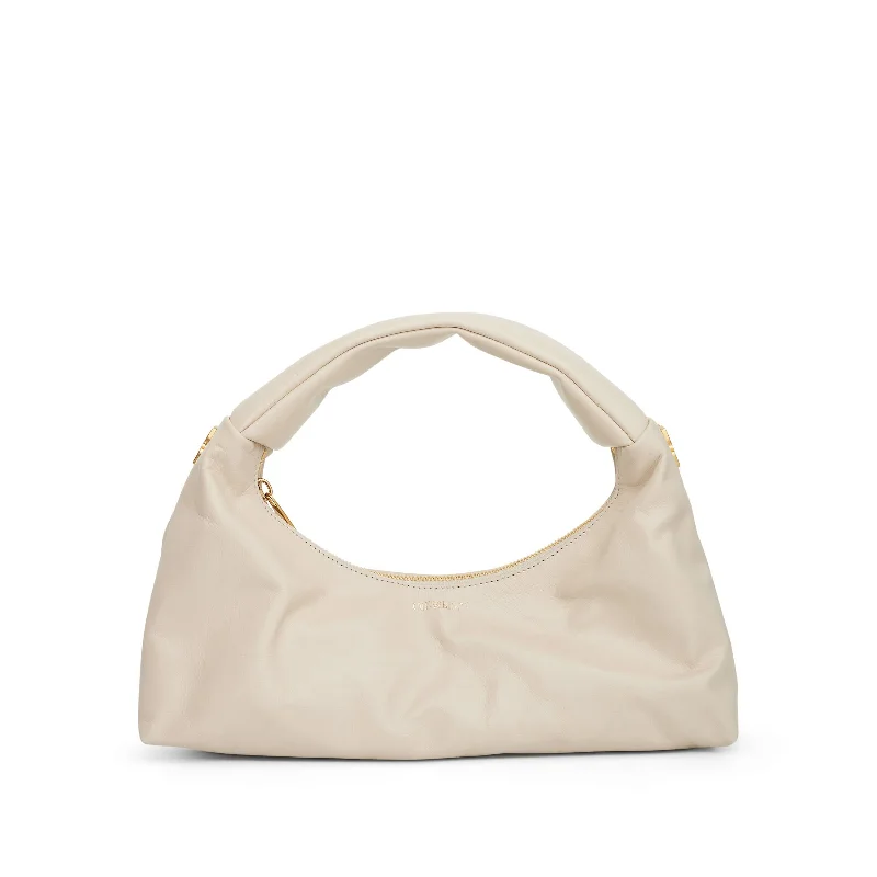 Best bucket bags with metallic leather finishes for a shiny, sophisticated accessory-Arcade Shoulder Bag in White