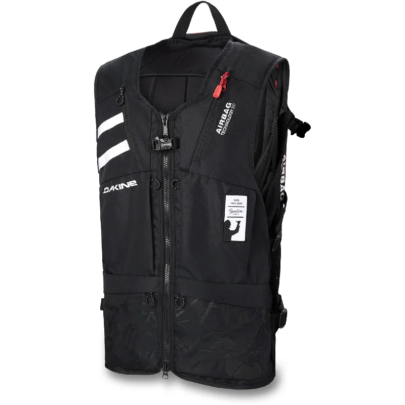 Hydration-compatible backpack for marathon running events -Team Poacher RAS Vest Karl Fostvedt - Fostvedt Black