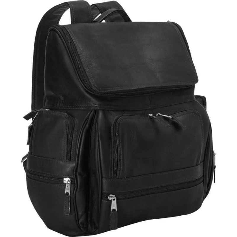 Sleek business backpack with hidden laptop pocket -Explorer Laptop Backpack