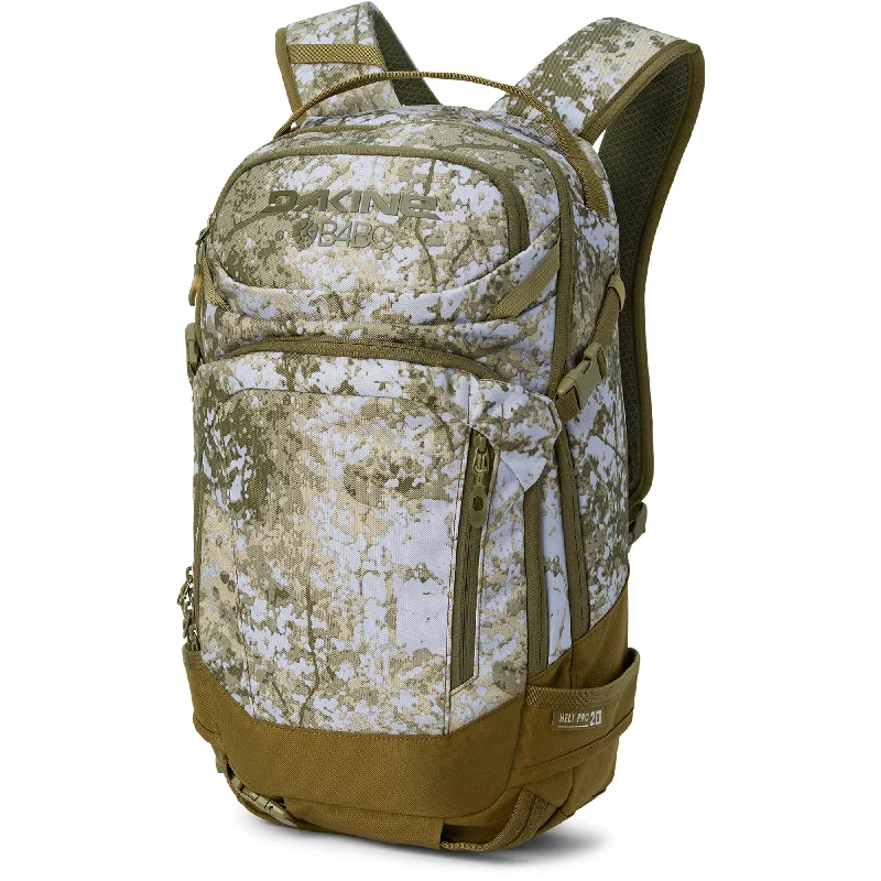 Fashionable leather backpack for weekend getaway chic -Womens Heli Pro 20L - B4BC Forest Light