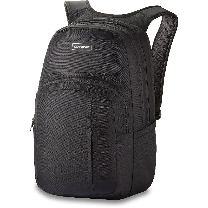 Casual denim backpack for everyday casual outings -Campus Premium Backpack 28L - Black Ripstop