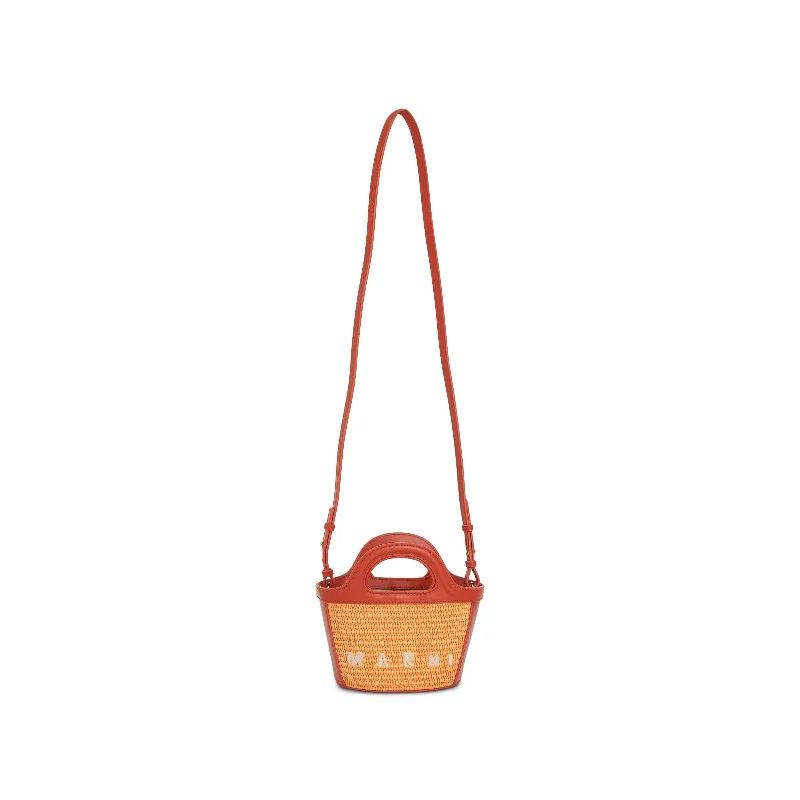 Best bucket bags with animal prints for a bold and fashionable statement-Tropicalia Medium Tote Bag in Orange