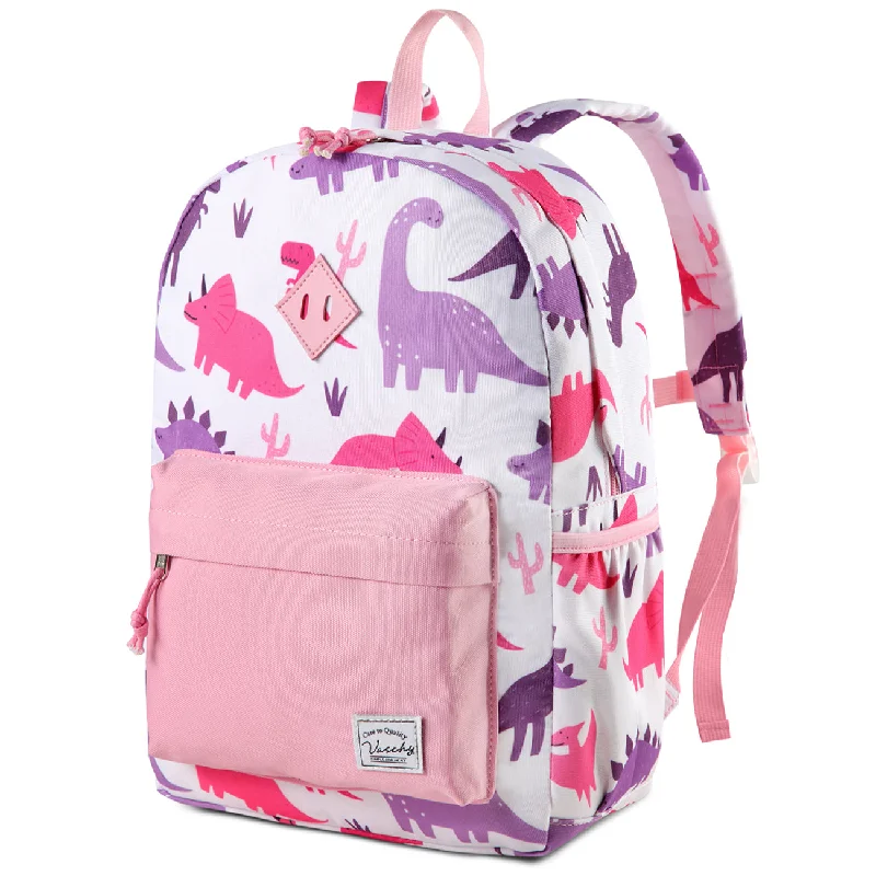 Eco-conscious backpack with sustainable fabric choices -Adjustable 15'' Lightweight Backpack for Kids