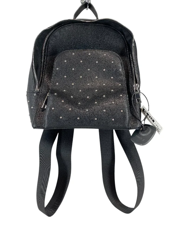 Minimalist black backpack for sleek professional use -Backpack By Cynthia Rowley, Size: Small