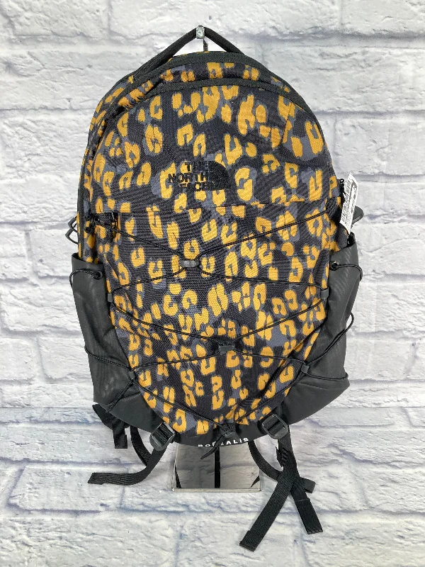 Vintage-inspired backpack with brass buckle details -Backpack By The North Face, Size: Large