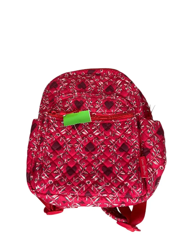 Durable travel backpack with multiple storage compartments -Backpack By Vera Bradley, Size: Medium