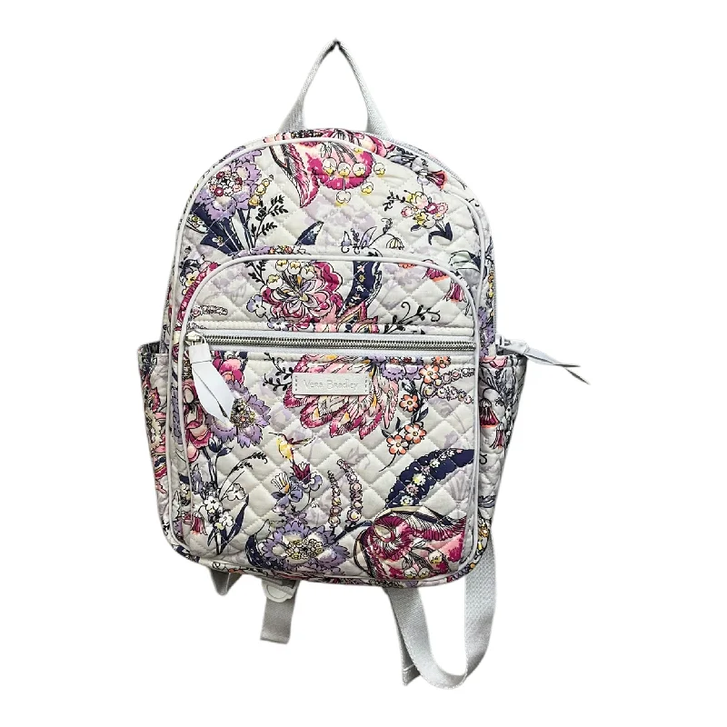 Sports gym backpack with shoe storage compartment -Backpack By Vera Bradley, Size: Small