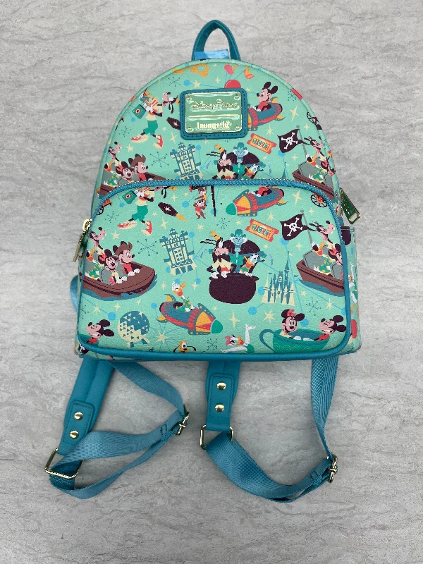 Colorful kids’ backpack with fun cartoon designs -Backpack By Walt Disney, Size: Medium