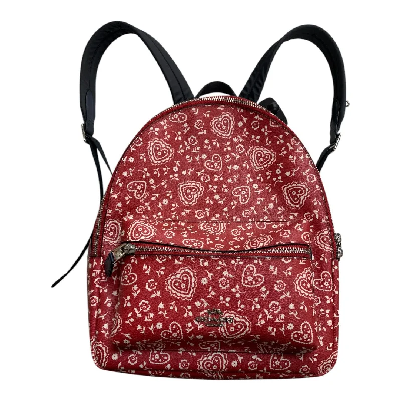 Travel backpack with detachable daypack feature -Backpack Designer By Coach, Size: Medium