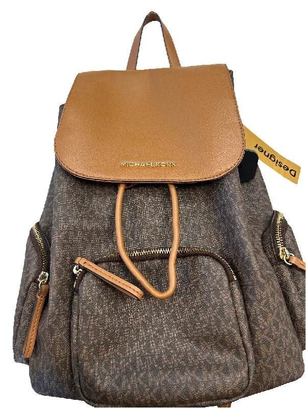 Quilted fabric backpack for chic everyday carry -Backpack Designer By Michael By Michael Kors, Size: Large