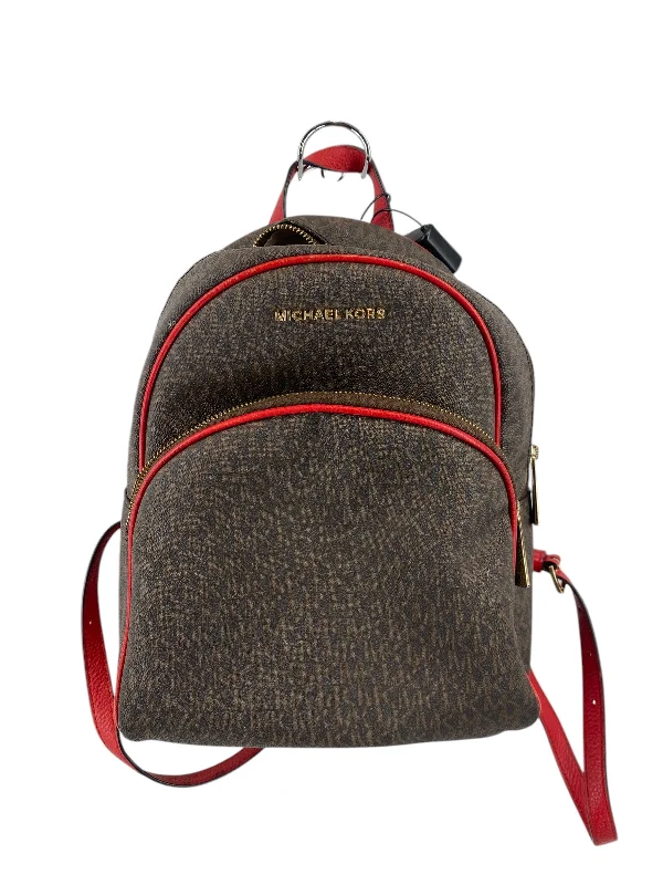 Brightly colored backpack for easy group spotting -Backpack Designer By Michael Kors, Size: Medium