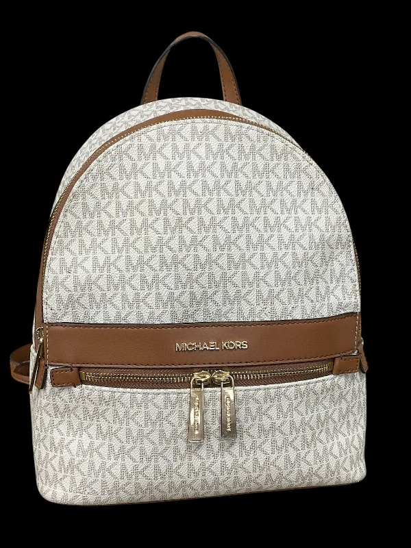 Adjustable strap backpack for custom fit comfort -Backpack Designer By Michael Kors, Size: Small