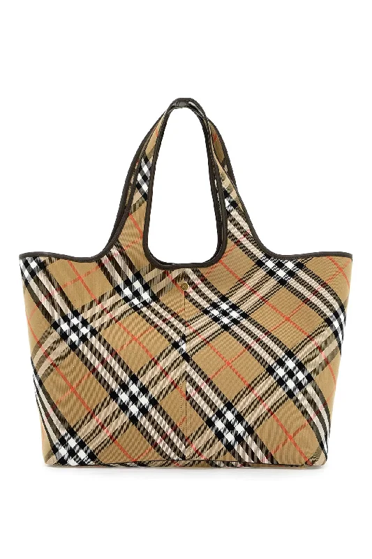 Handle bags with fun slogans for personality -Burberry Ered

medium Checkered Tote