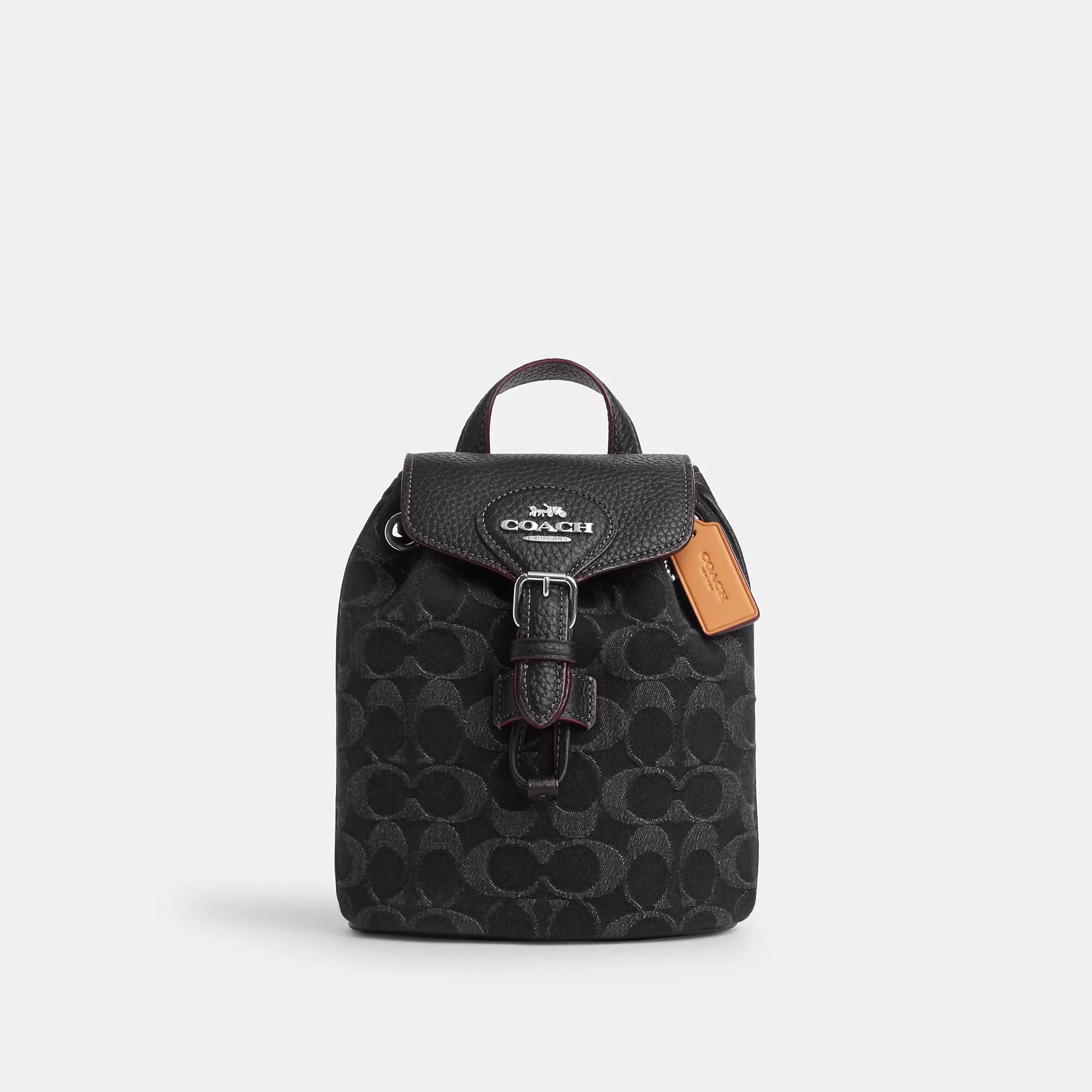 Eco-friendly backpack made from recycled materials -Coach Outlet Amelia Convertible Backpack In Signature Denim