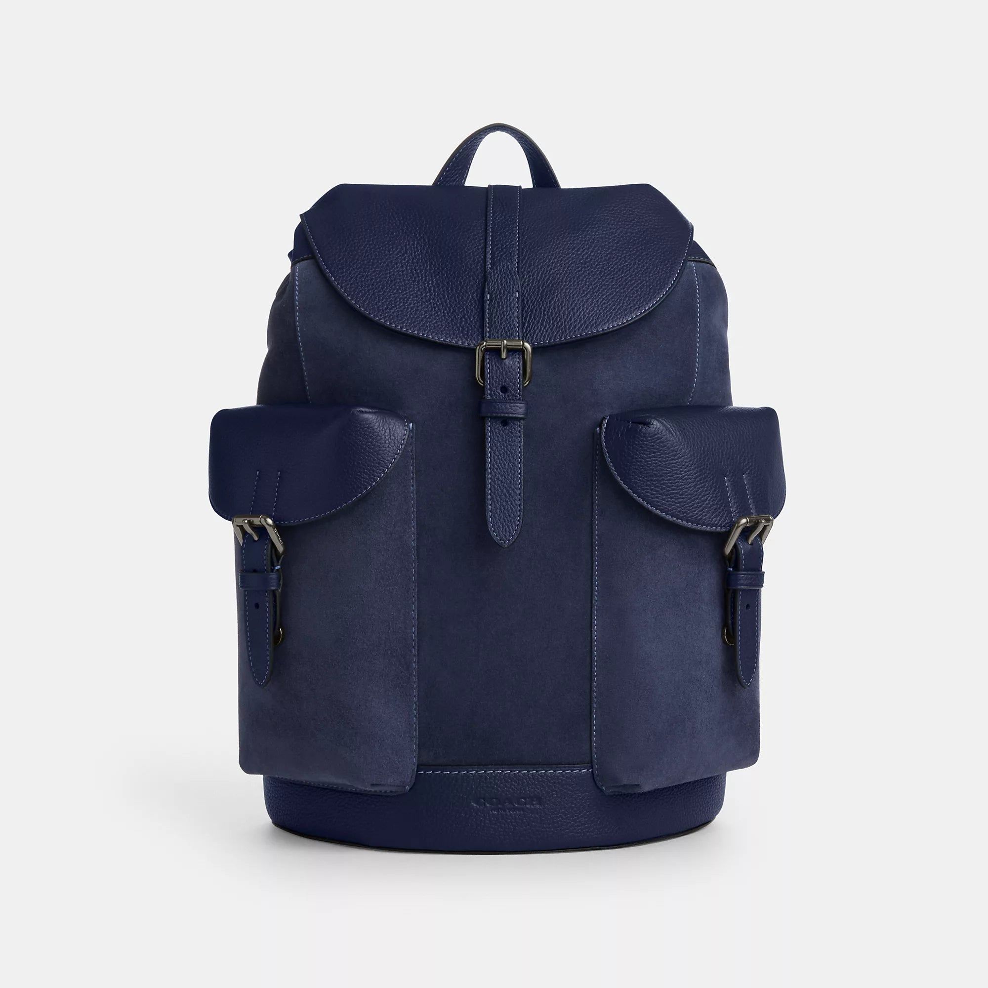 Heavy-duty canvas backpack for tough work environments -Coach Outlet Warner Backpack In Suede