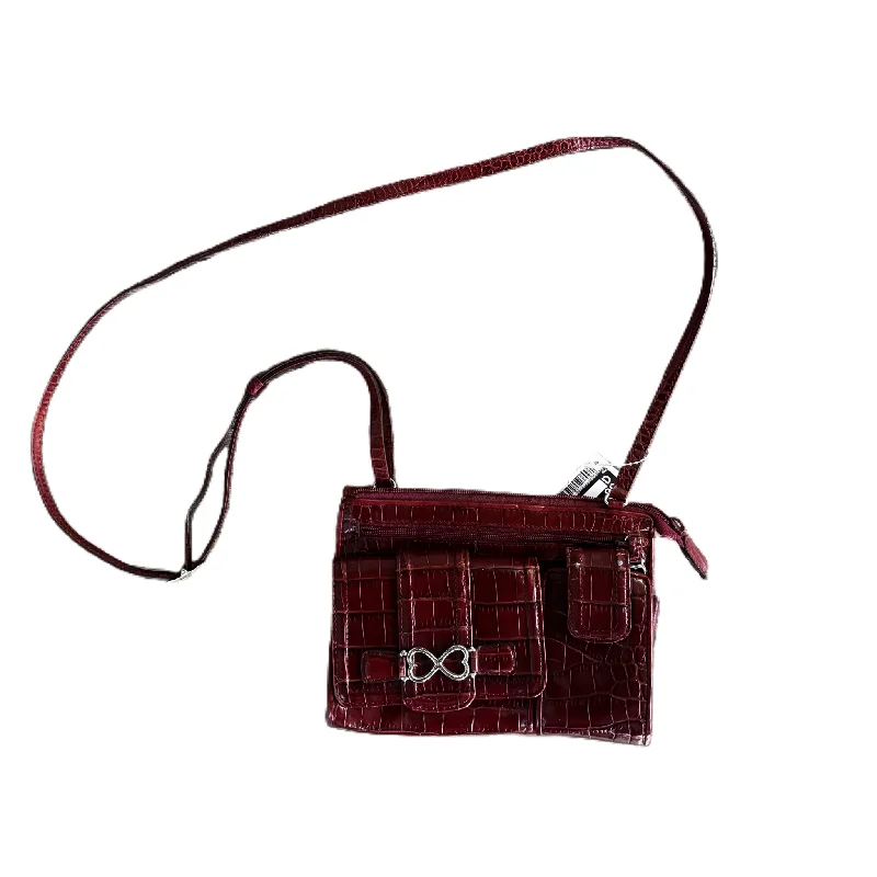 Handle bags with spacious interiors for storage -Crossbody Designer By Brighton, Size: Small