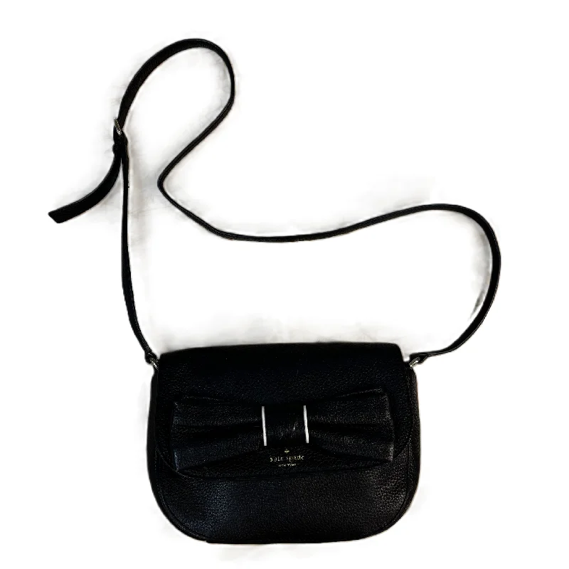 Handle bags with neutral leather for elegance -Crossbody Designer By Kate Spade, Size: Small