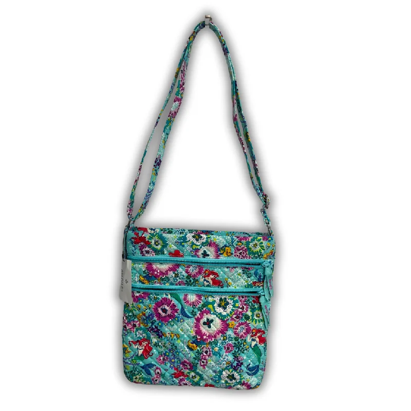 Handle bags with drawstring accents for style -Crossbody Designer By Vera Bradley, Size: Medium