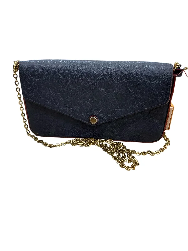 Handle bags with bold logos for branding -Crossbody Luxury Designer By Louis Vuitton, Size: Small