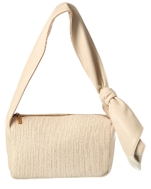 Handle bags with elegant gold-tone hardware -Dolce Vita Maureen Suede Shoulder Bag