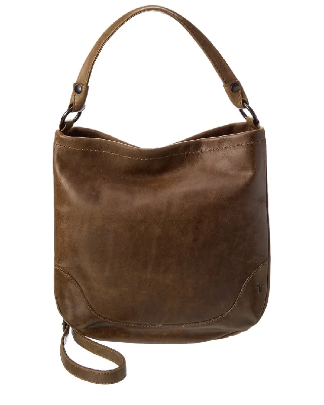 Handle bags with spacious interiors for storage -Frye Melissa Leather Hobo Bag