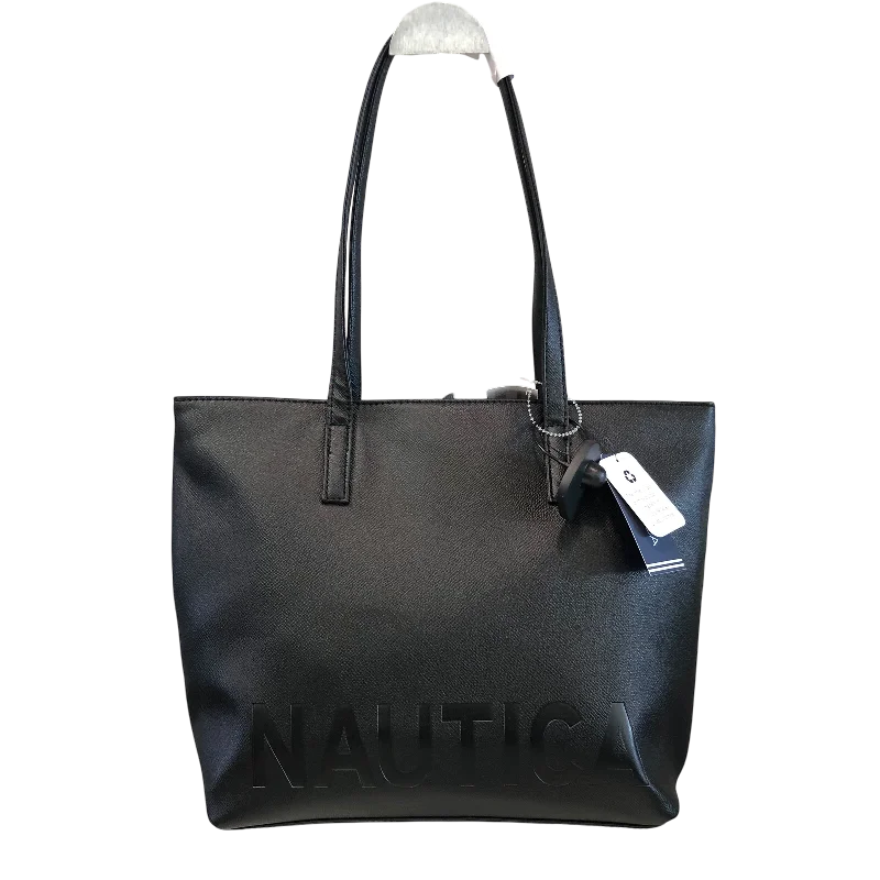 Handle bags with metallic finishes for shine -Handbag By Nautica, Size: Medium