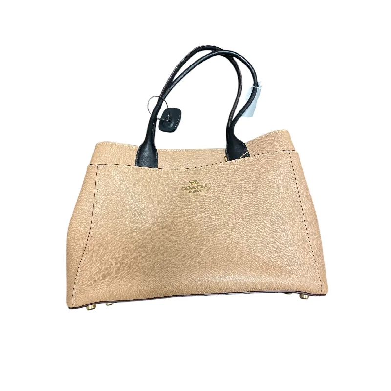 Handle bags with structured shapes for class -Handbag Designer By Coach, Size: Medium