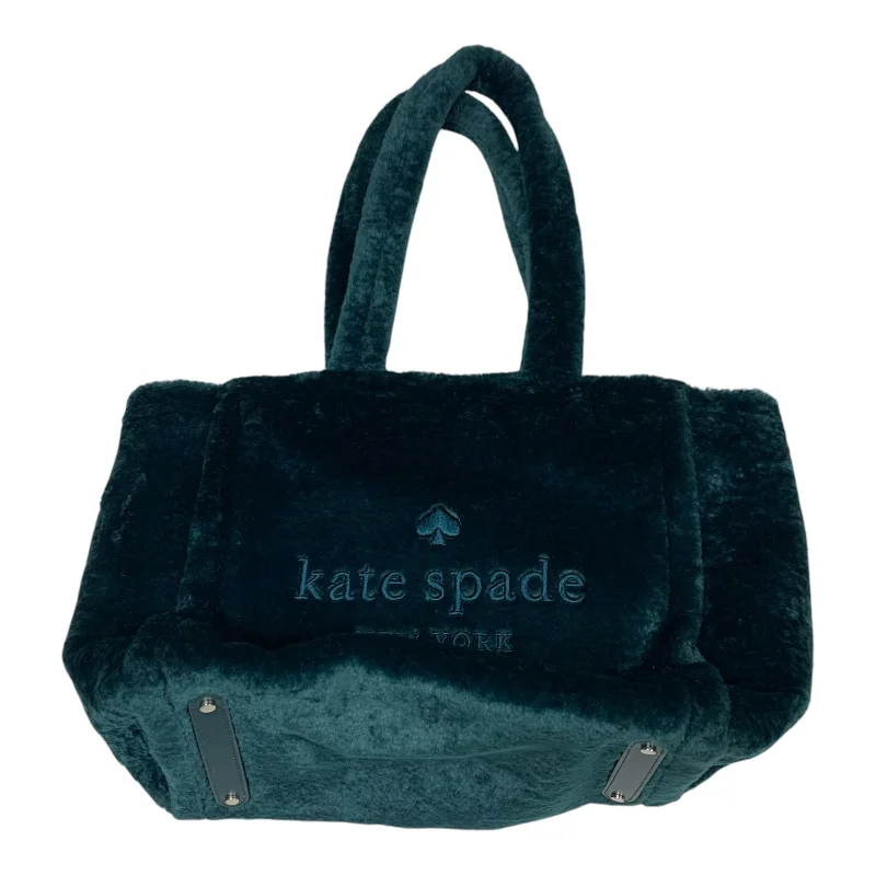 Handle bags with modern cutouts for style -Handbag Designer By Kate Spade, Size: Large