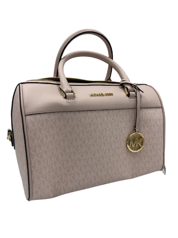 Handle bags with colorful handles for flair -New! Travel Duffle Handbag Designer By Michael Kors