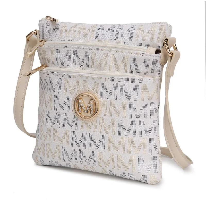 Handle bags with detachable pouches for versatility -Lemuel M Signature Crossbody Bag