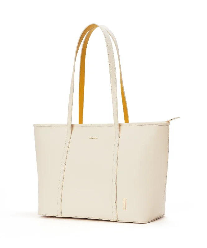 Handle bags with bright accents for pop -The Astrid Tote