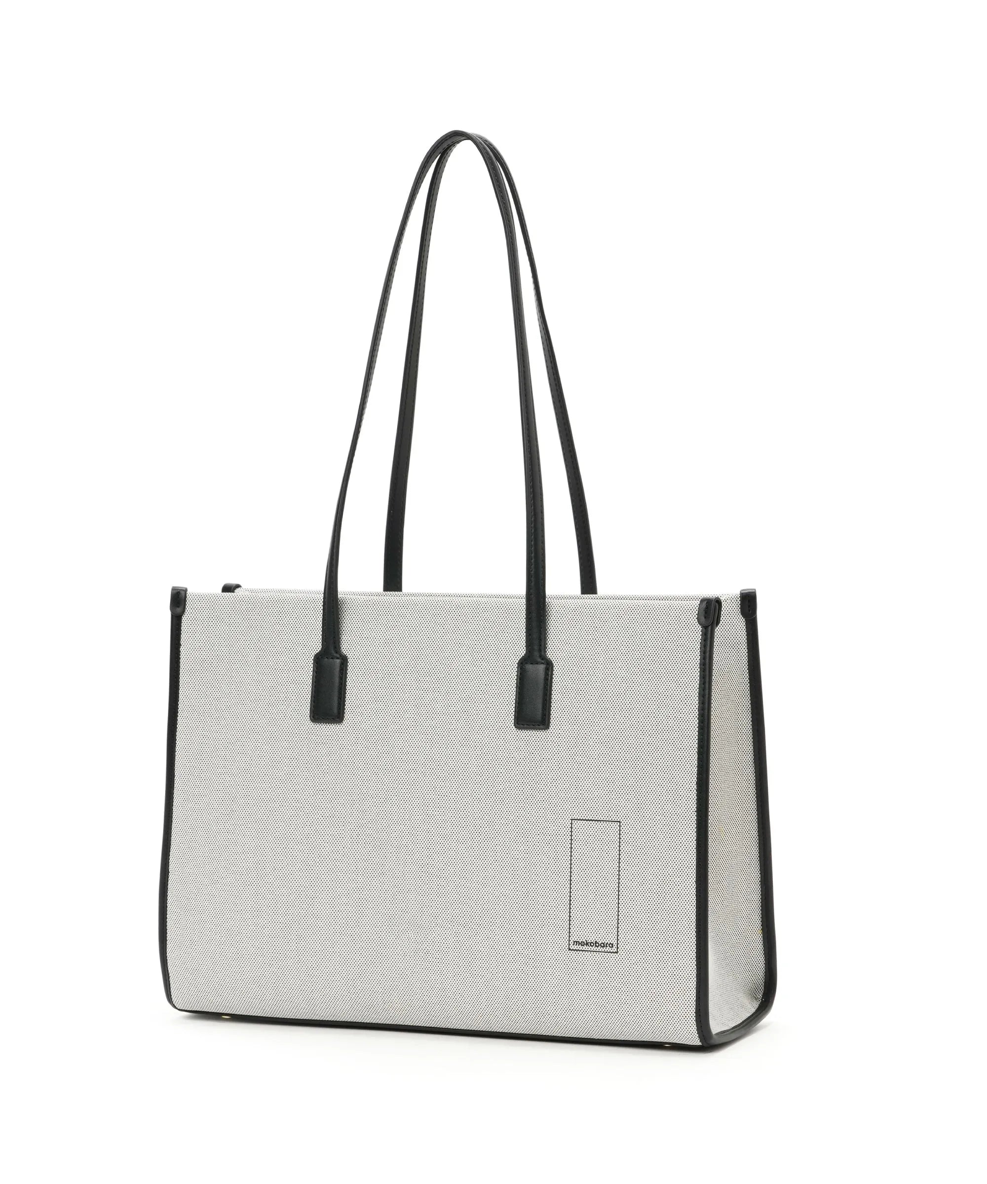 Vegan leather handle bags for eco-friendly chic -The Skye Tote