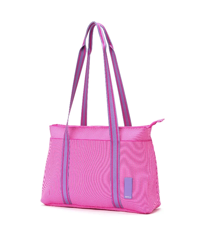 Handle bags with side pockets for organization -The XOXO Carry-All Tote