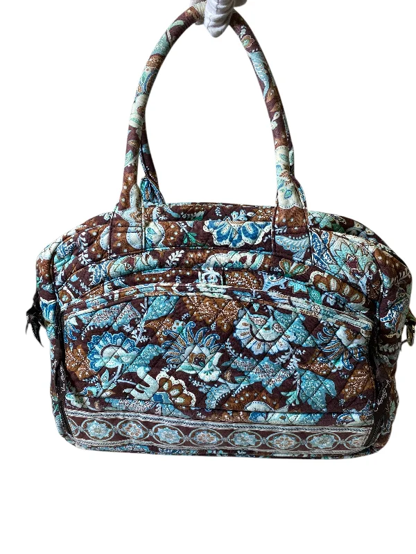 Handle bags with suede accents for texture -Tote By Vera Bradley, Size: Large