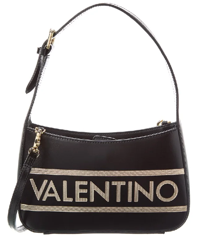 Handle bags with tie-dye patterns for fun -Valentino by Mario Valentino Verra Signature Leather Shoulder Bag