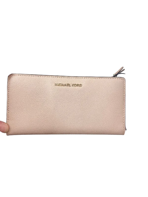 Handle bags with modern logos for branding -Wallet Designer By Michael Kors, Size: Medium